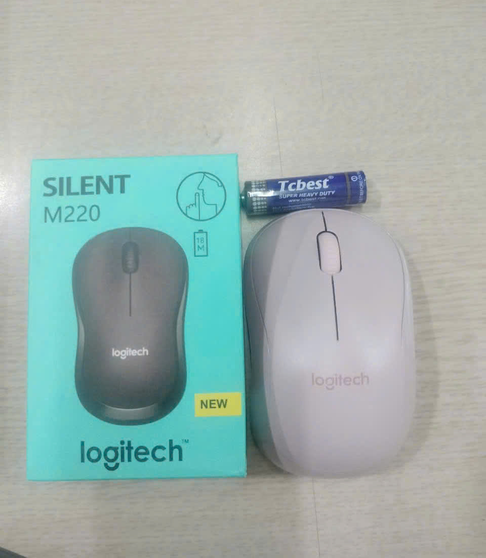 Chuột không dây Logitech M220 silent